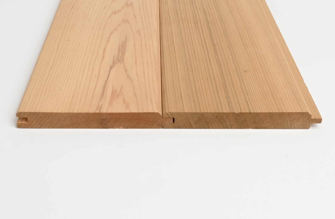 Produktprøve Western Red Cedar beklædning, KEF H3